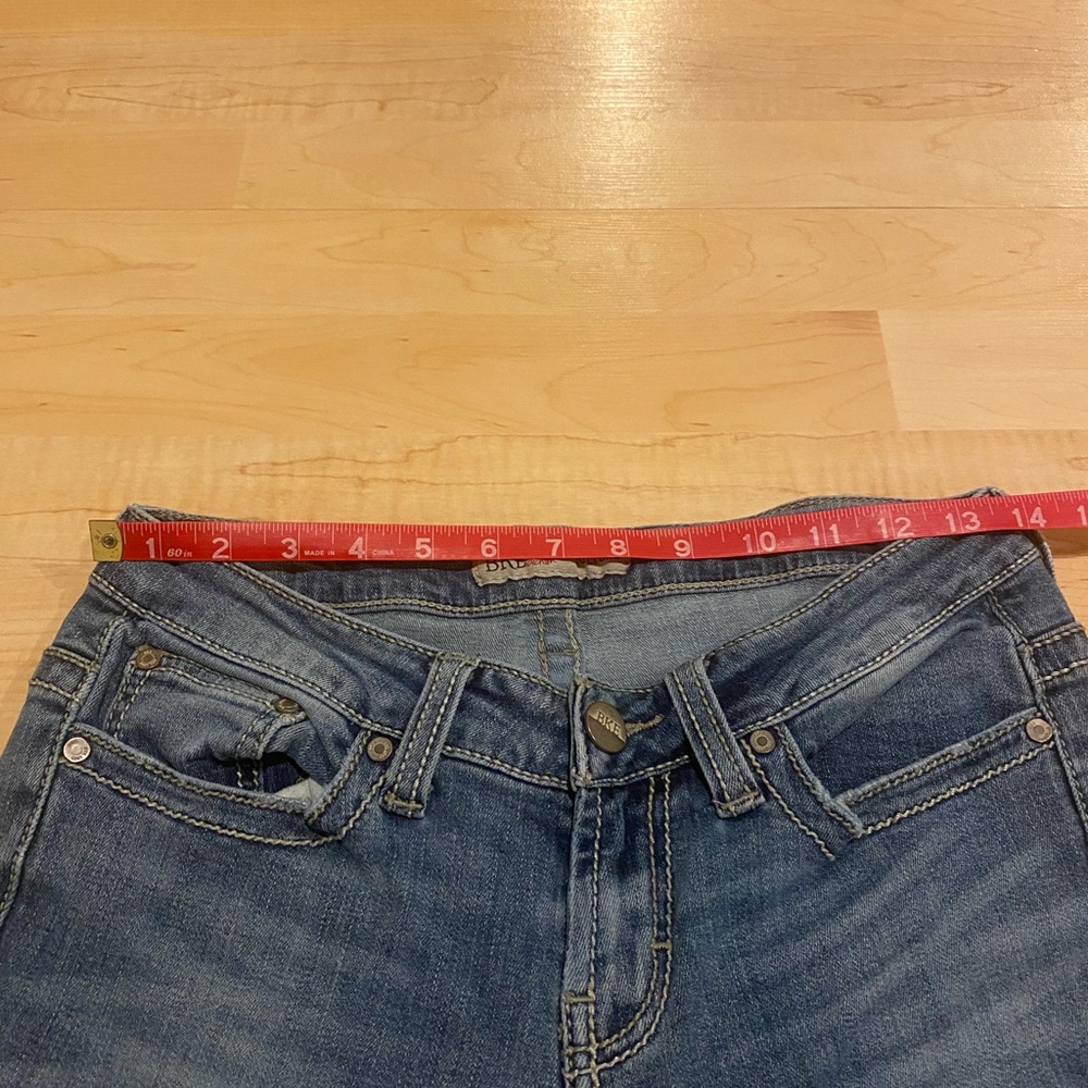 BKE Stella Skinny Jeans 27R Medium Wash Stretch Low Rise - Picture 5 of 8